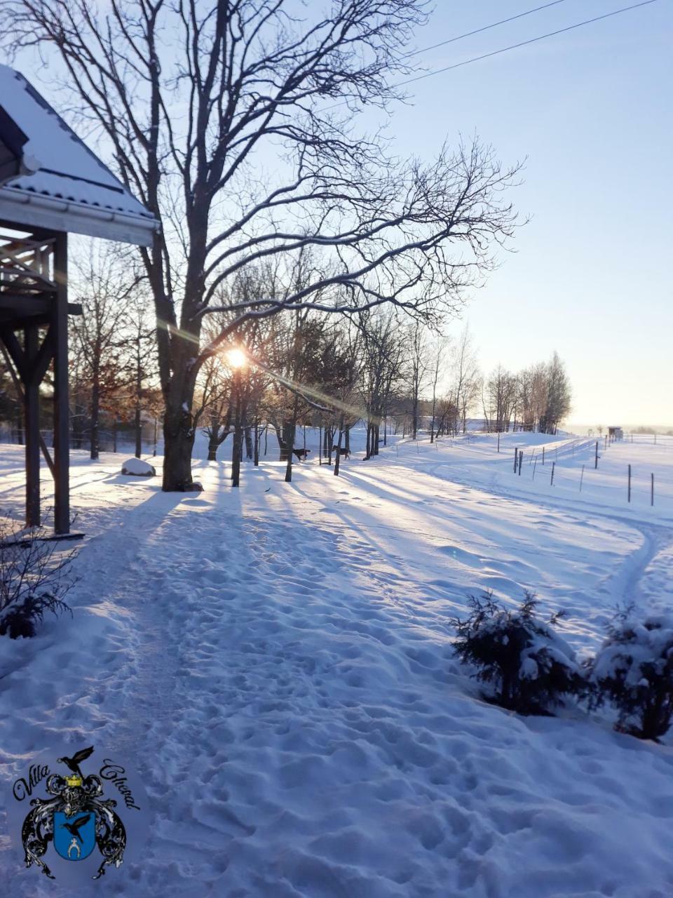 Villa Cheval Aukštadvaris Exteriör bild